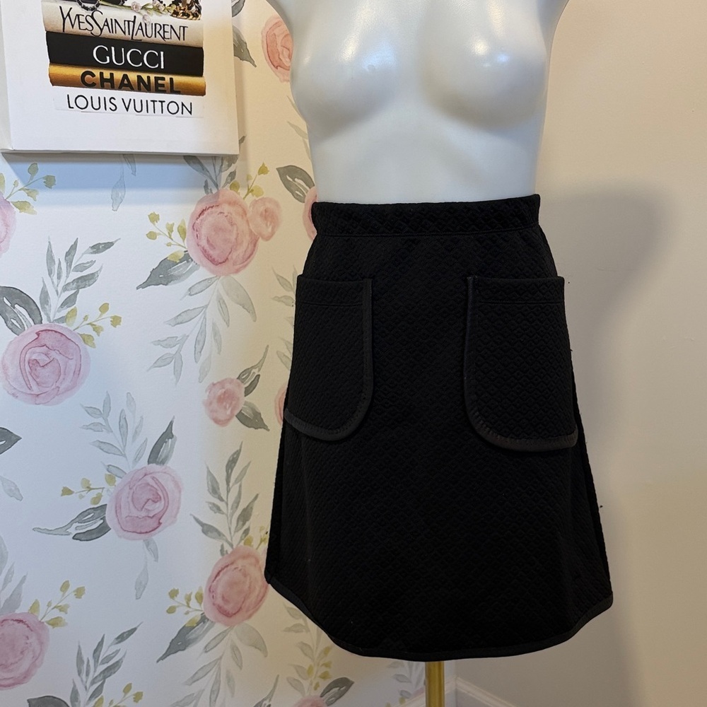 Max Studio Black Soft Skirt